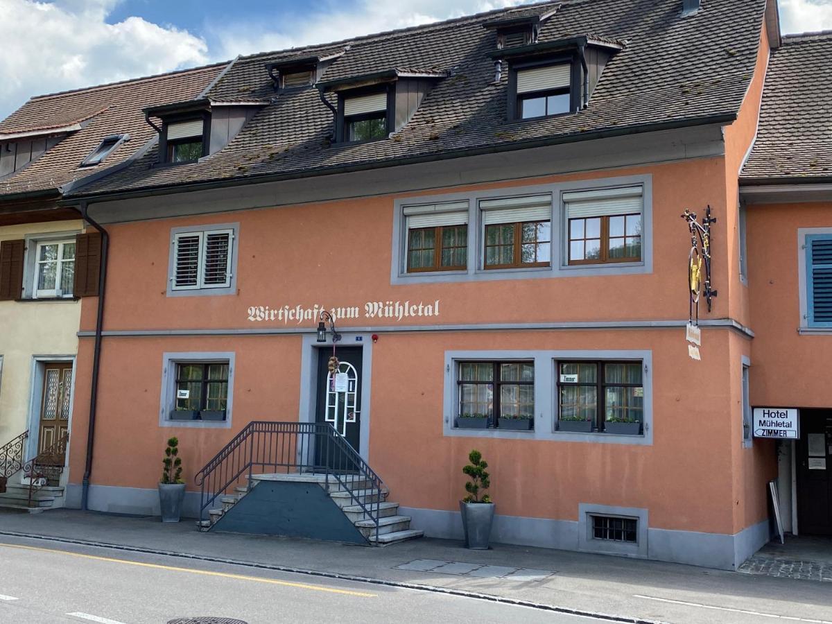 Garni-Hotel Muehletal Stein Am Rhein Exteriör bild
