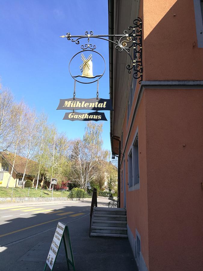 Garni-Hotel Muehletal Stein Am Rhein Exteriör bild