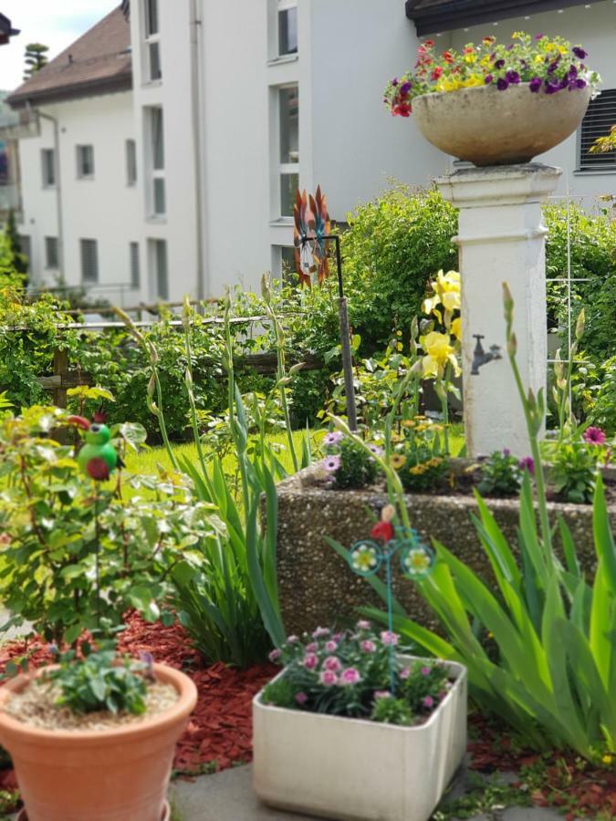 Garni-Hotel Muehletal Stein Am Rhein Exteriör bild